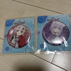 ホロライブSUPEREXPO2025缶バッジ 百鬼あやめ 猫又おかゆ+おまけ付きのサムネイル