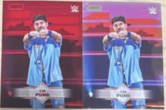 2026 Topps SC WWE CM PUNK 베이스 레드