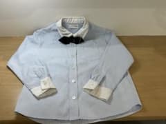 b-ROOM キッズ 長袖シャツ 蝶ネクタイ付き 110cmのサムネイル