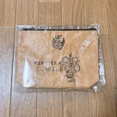 몬스터 헌터 와일즈 크래프트 종이 바람 파우치 신품 미개봉