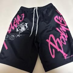 BODY GLOVE メンズ サーフパンツ Mサイズ ブラック ピンクのサムネイル