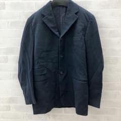 PRADA プラダ ネイビー ジャケット テーラードジャケット 3つボタン 