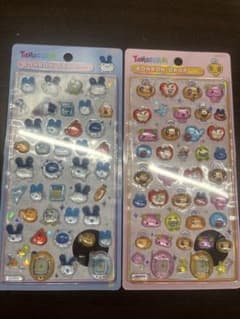 【正規品】ボンボンドロップシール　たまごっち　めめっち　みみっちのサムネイル