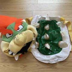 即日発送‼️クッパ　コスプレ　頭部と甲羅　スーパーマリオブラザーズのサムネイル