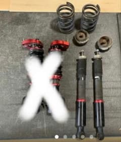 ダイハツミラ L275 レオン LEON 車高調 低王 リアのみ - メルカリ