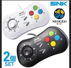 NEOGEO mini PAD ホワイト ブラック 2個セットのサムネイル