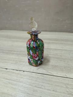 ムラノ 金彩 ミルフィオリ 香水瓶 パフュームボトルヴェネチアン