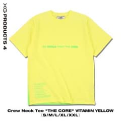 XG CORE Tシャツ JAPAN EDITION イエロー XL - メルカリ