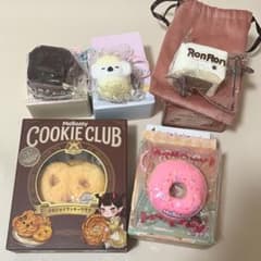 Mellojoy クッキークラブ ミニランドドーナツ ロンロンなど4点セット