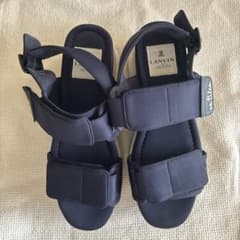 LANVIN en Bleu 厚底 スポーツサンダル - メルカリ