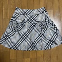 未使用☆日本製☆バーバリーブルーレーベル チェック柄スカート サイズ
