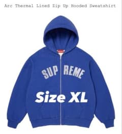 Supreme Arc Thermal Zip Up Hooded ROYALのサムネイル