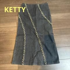 KETTY デニム素材　ロングスカートのサムネイル