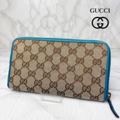08 美品 GUCCI 長財布 L字ファスナー GGキャンバス u8 08 美品 GUCCI 長財布 ラウンドファスナー GGキャンバス nk1 - メルカリ