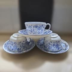 MINTON SHALIMAR カップ＆ソーサー 3客セット - メルカリ