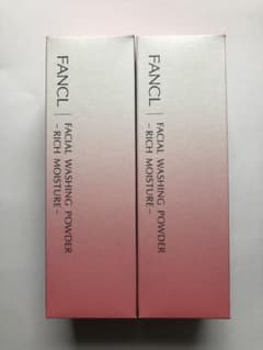 【新品未開封】FANCL ファンケル 洗顔パウダーリッチモイスチャー 2本のサムネイル