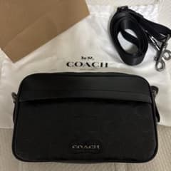 COACH ブラック ショルダーバッグのサムネイル
