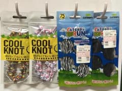 ⭐︎結ばない靴ひも⭐︎キャタピラン 2点・COOL KNOT 2点◎計4点まとめ売りのサムネイル