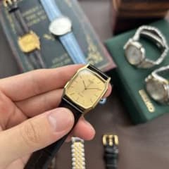 SEIKO tank ドルチェ 9531 オクタゴン ゴールド 稼働品のサムネイル