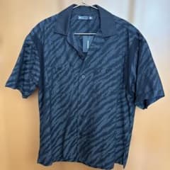 MINEDENIM ボーリングシャツ minedenim ゼブラ柄ボーリングシャツ - メルカリ