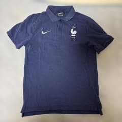 NIKE フランス代表 ポロシャツ ネイビー Sサイズのサムネイル