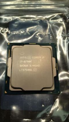 core i7 8700K 8700 まとめ売り動作確認済み Intel Core i7-8700K 動作確認済み - メルカリ