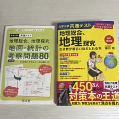 地理総合、地理探究 地図・統計の考察問題80 地理総合、地理探求の黄色本のサムネイル