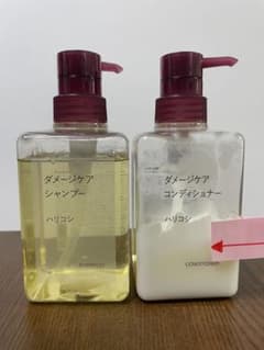 無印良品ダメージケア　シャンプー&コンディショナーのサムネイル