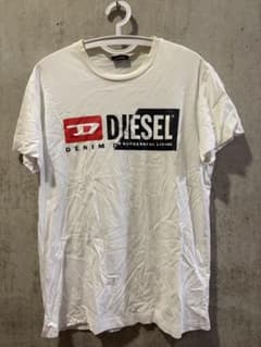 DIESEL ロゴプリント Tシャツ ホワイト