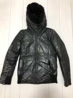 定価10万超】OURET レザー ダウンジャケット - メルカリ
