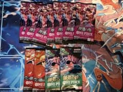 ワンピースカード　バラパック　受け継がれる意志2パック　神速7パック師弟2パックのサムネイル