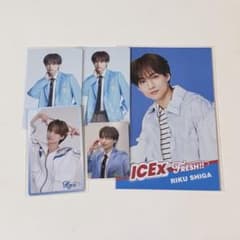 ICEx 志賀李玖 トレカ ポストカード セットのサムネイル