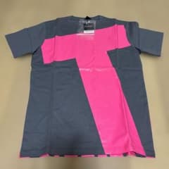 TOMMY 半袖　グレーピンク　Mサイズのサムネイル