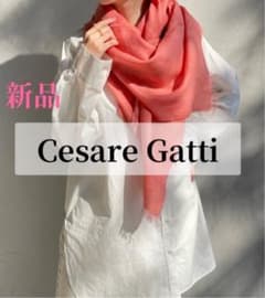 新品【CESARE GATTI/チェザーレ ガッティ】リネンカシミヤストール