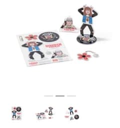 Stranger Things ストレンジャー・シングス アクリル キーホルダー