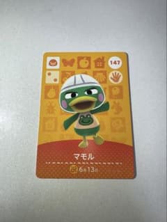 マモル amiiboカード 147 どうぶつの森　新品　未使用品✨のサムネイル