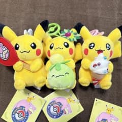 포켓몬 센터 카가와 카가와 카라비나 첨부 마스코트 3체 세트