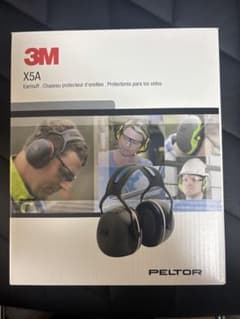 3M X5A 防音イヤーマフ　箱付きのサムネイル