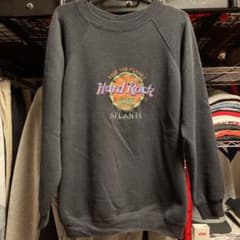 Hard Rock CAFE トレーナー　ネオン　古着のサムネイル