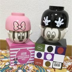 ディズニー 汁椀茶碗セットペアのサムネイル