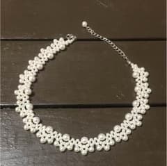【hacohana様専用】結婚式用 パール チョーカーのサムネイル