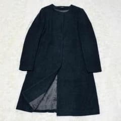 Theory ロング ノーカラーコートALVIN MELT グレー - メルカリ