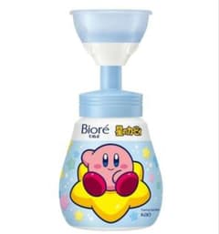 별의 커비 핸드 비누 1 개 비올레 Biore 항균 펌프 헤드 약용 거품 스탬프
