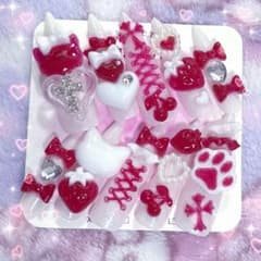量産型 地雷系 平成女児 萌え ネイルチップのサムネイル