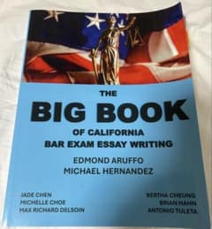 Big Book California Bar Essay 米国司法試験のサムネイル