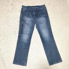 EDWIN BLUE TRIP GEBZ03 Thigh Zip Straight Denim, Size 32