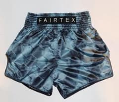 Fairtex】ムエタイトランクス サイズ M ライトブルーxブラック - メルカリ