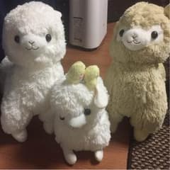 アルパカぬいぐるみのサムネイル
