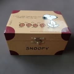 スヌーピー オルゴール ジュエリーボックス サンキョートップオブザ