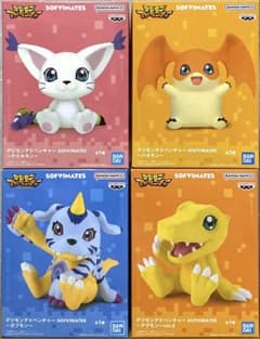 デジモンアドベンチャー プライズ フィギュア 4点セット アグモン ガブモン